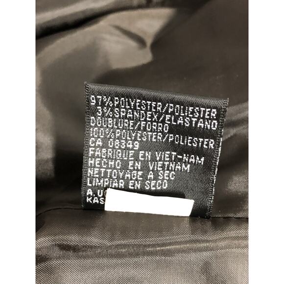 Kasper Women Jacket 12P Brown Long Sleeve Clueless Preppy Office Siren Lined - Picture 8 of 10